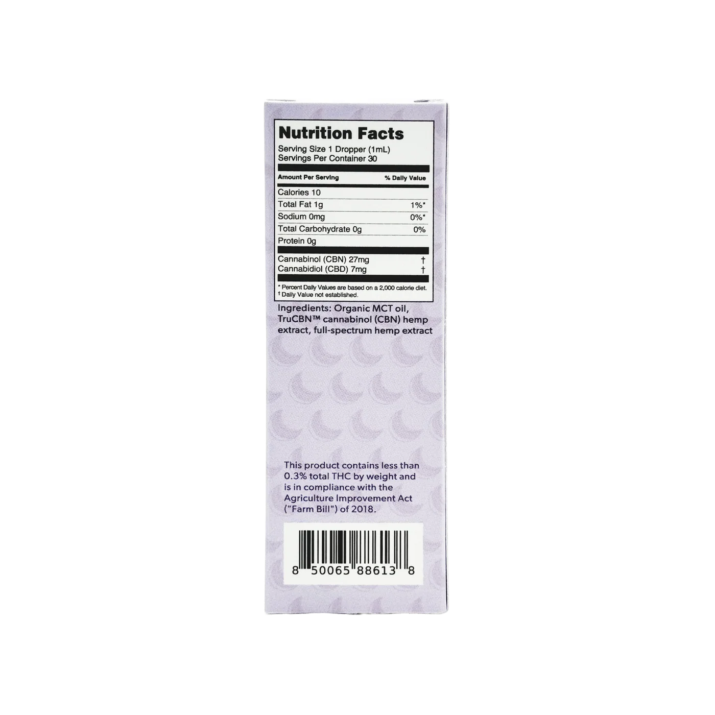 East Fork Cultivars Organic Full Spectrum Tincture 800mg CBN + 200mg CBD