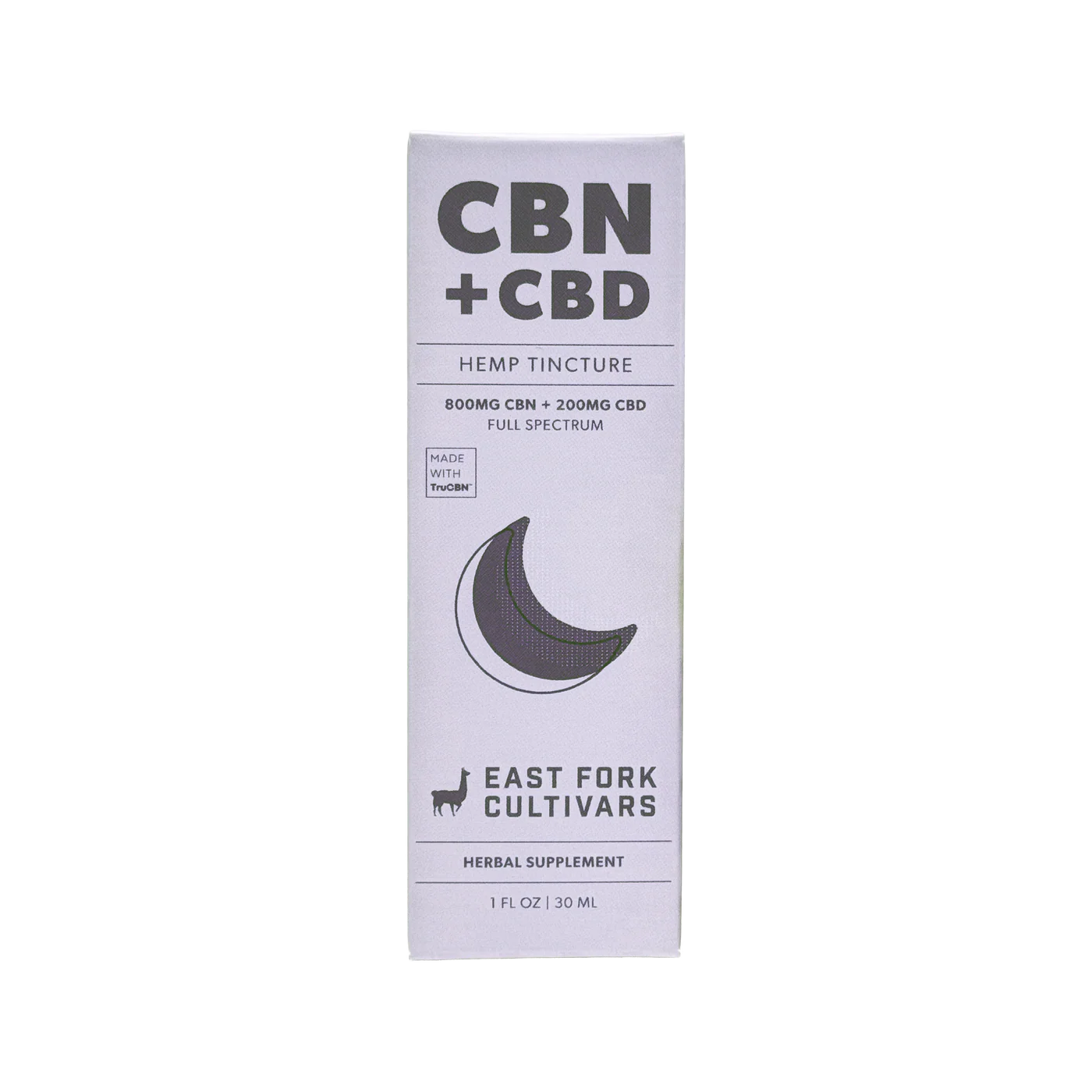 East Fork Cultivars Organic Full Spectrum Tincture 800mg CBN + 200mg CBD
