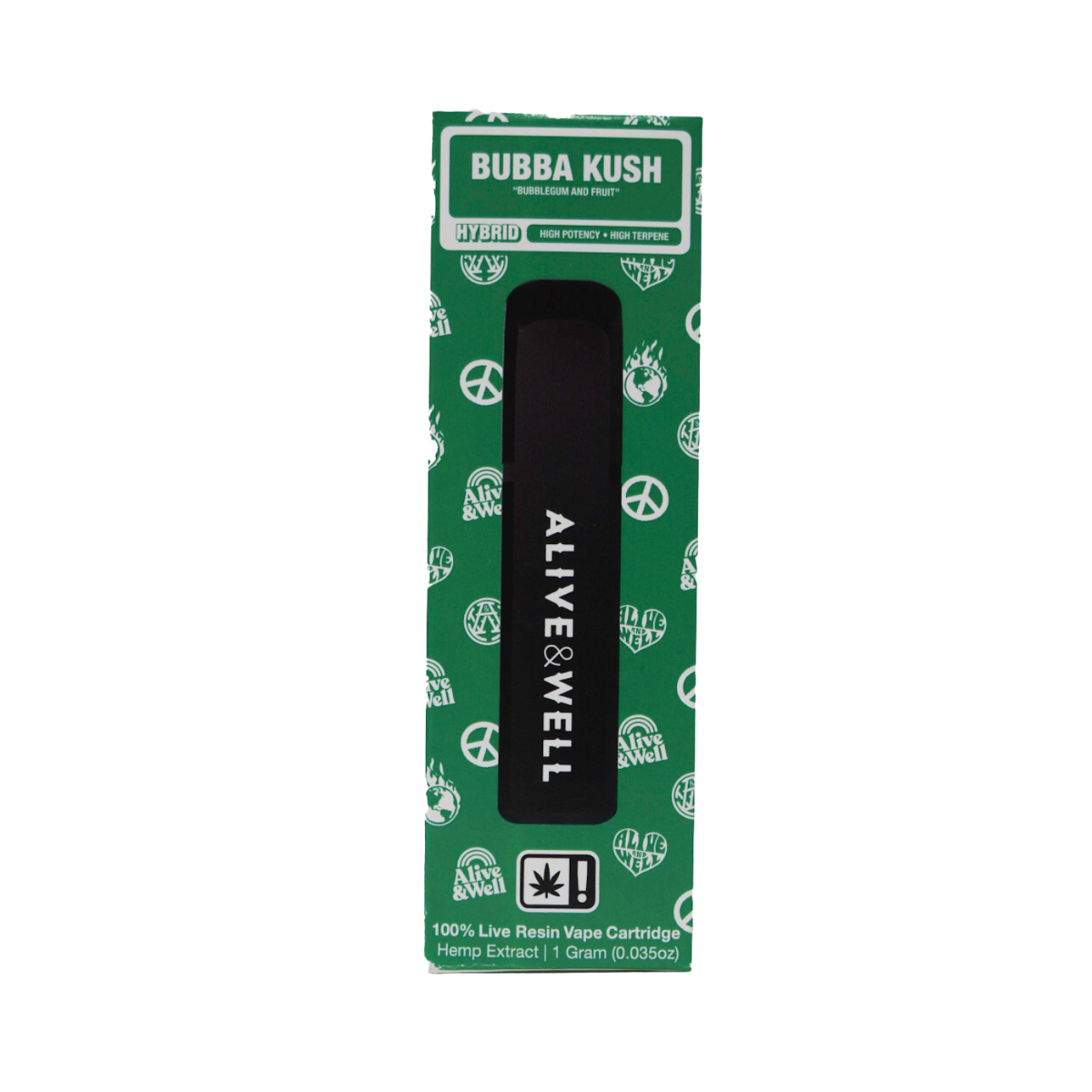 Alive & Well THCA Live Resin All-in-One - 1 Gram - Hybrid