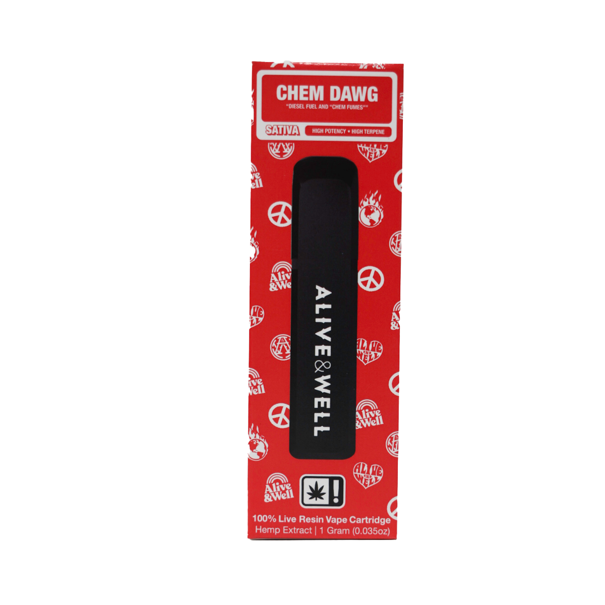 Alive & Well THCa Live Resin All-in-One - 1 Gram - Sativa