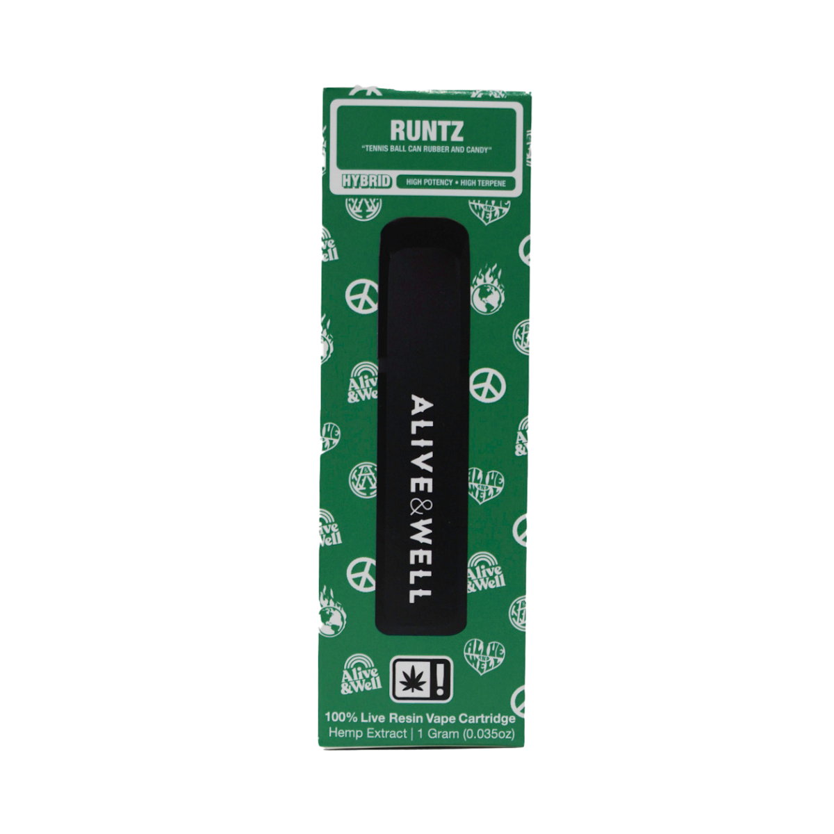 Alive & Well THCA Live Resin All-in-One - 1 Gram - Hybrid