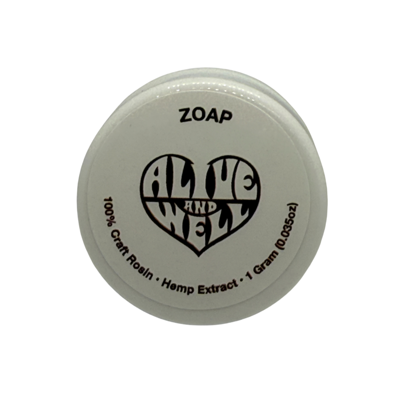 Alive and Well THCA Rosin Concentrate Dabs - 1 Gram