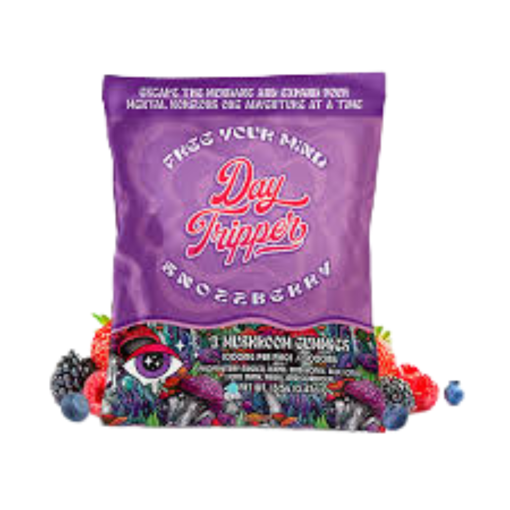 Day Tripper Mushroom Gummies - Travel Pack - 3 Count Snozzberry