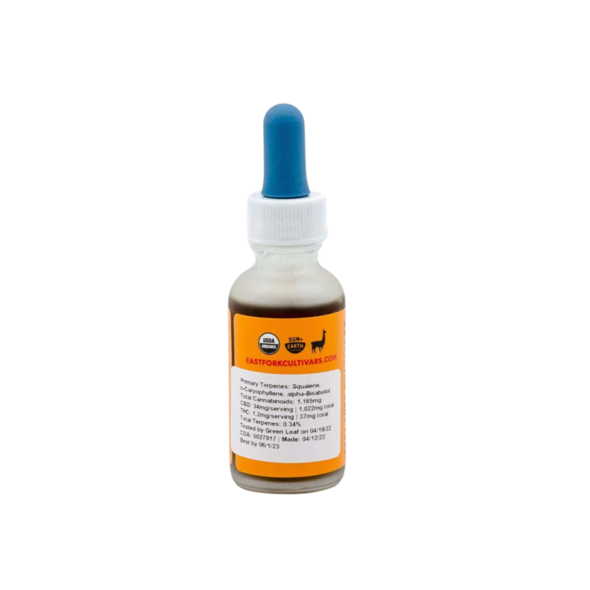 East Fork Cultivars Organic Full Spectrum CBD Oil 1000mg