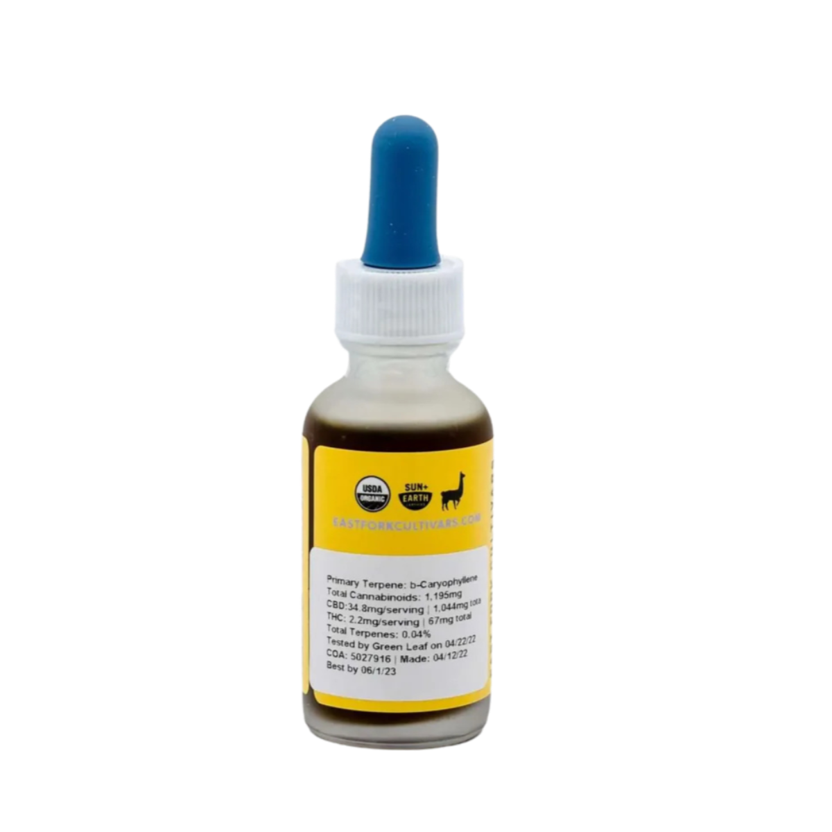East Fork Cultivars Organic Full Spectrum CBD Oil 1000mg