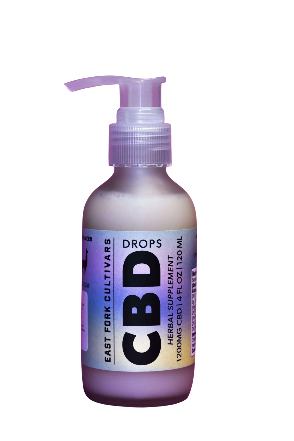 East Fork Cultivars Organic Full Spectrum Beverage Enhancer - 1200mg CBD Drops