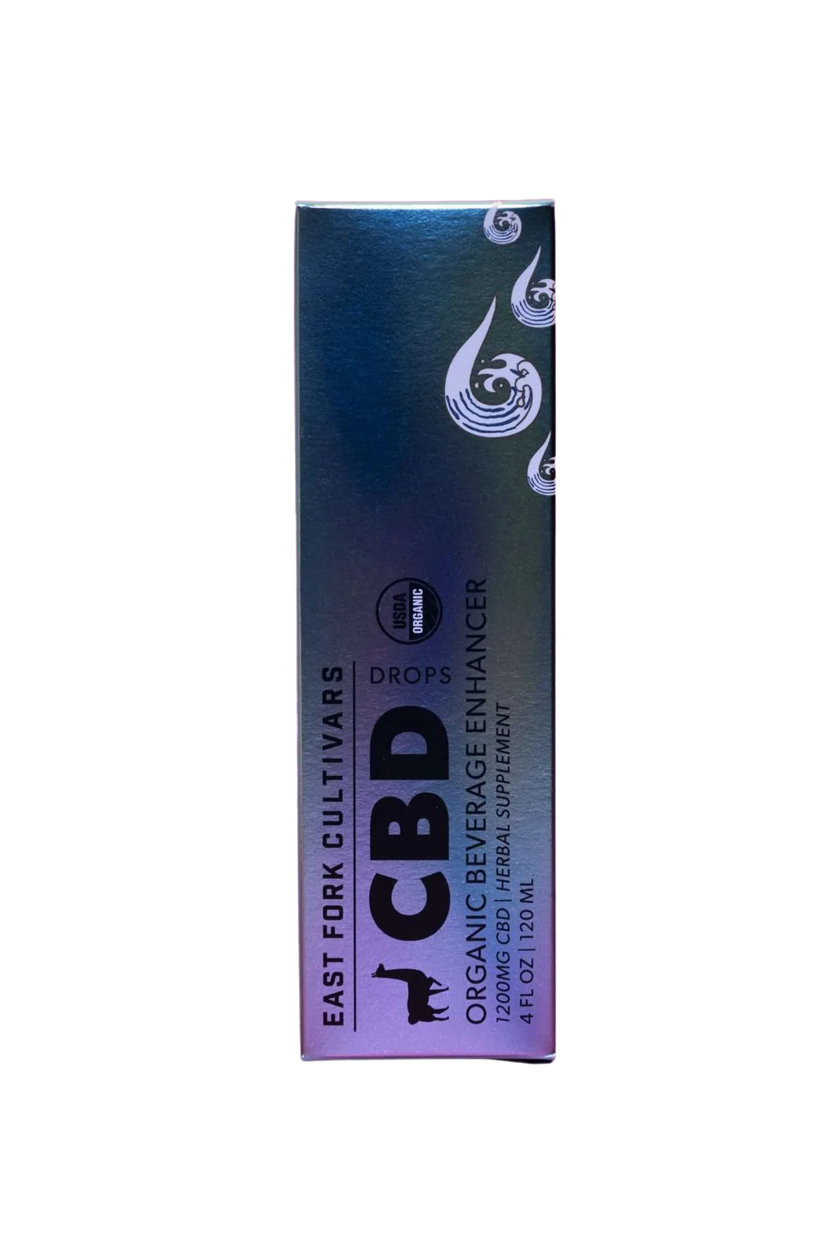 East Fork Cultivars Organic Full Spectrum Beverage Enhancer - 1200mg CBD Drops
