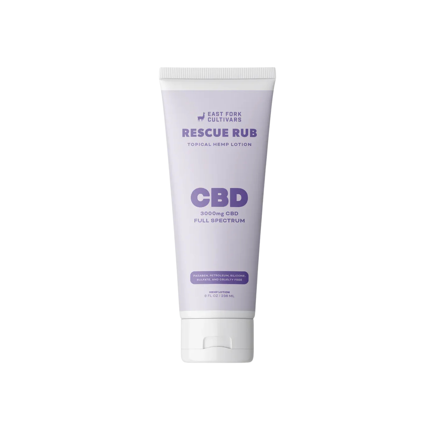 East Fork Cultivars - Rescue Rub Extra Strength Lotion - 3000mg CBD - Full Spectrum