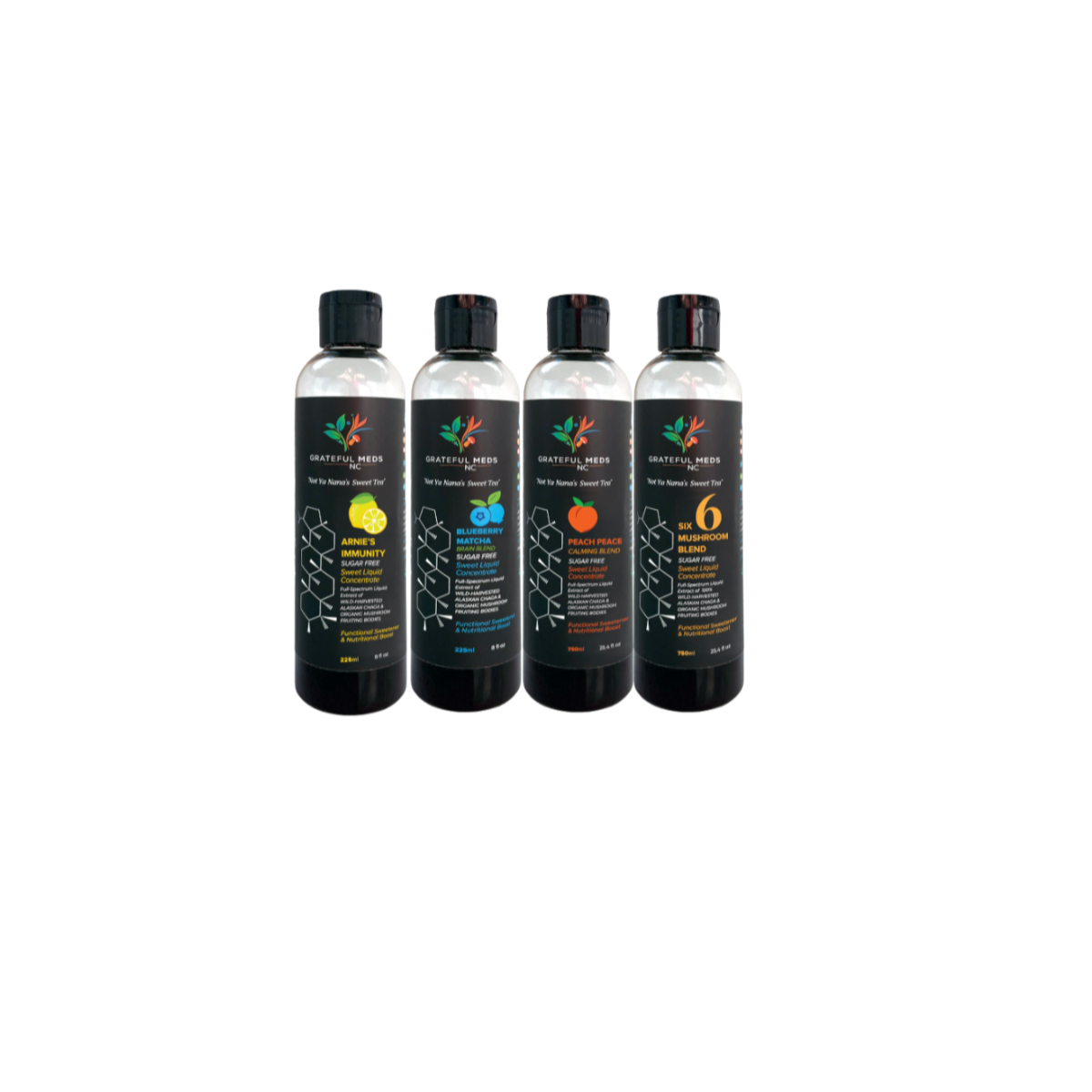 Grateful Meds NC - Functional Mushroom Blend Juice - 225mL (8oz)
