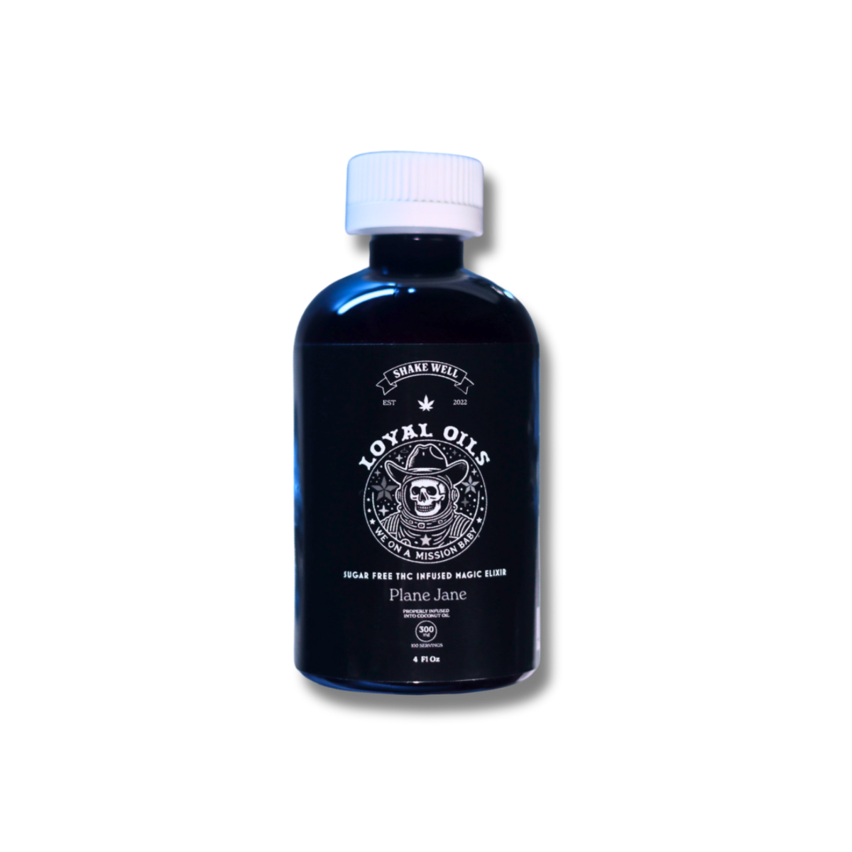 Loyal Oils Coconano Infused Delta 9 THC Sugar Free Magic Elixir Staple Flavors - 300mg Plane Jane