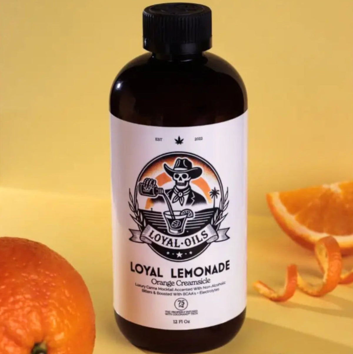 Loyal Oils Lemonade Coconano Infused Delta 9 THC Sugar Free - 75mg Orange Creamsicle