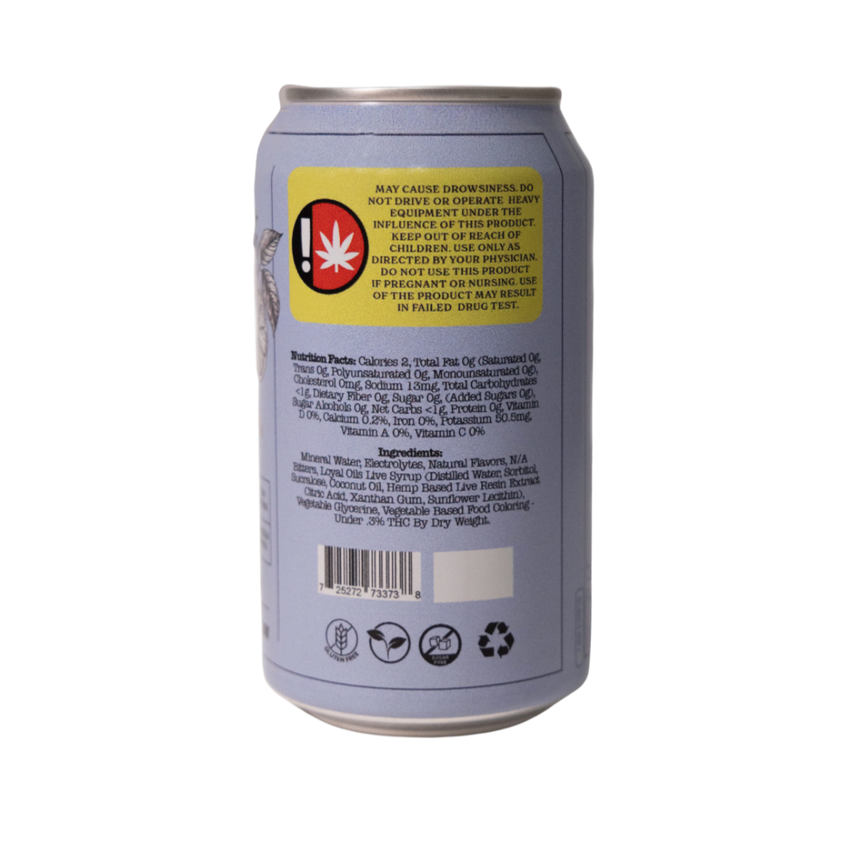 Loyal Oils Delta 9 THC Live Resin Infused Drink 12 oz. - 10mg