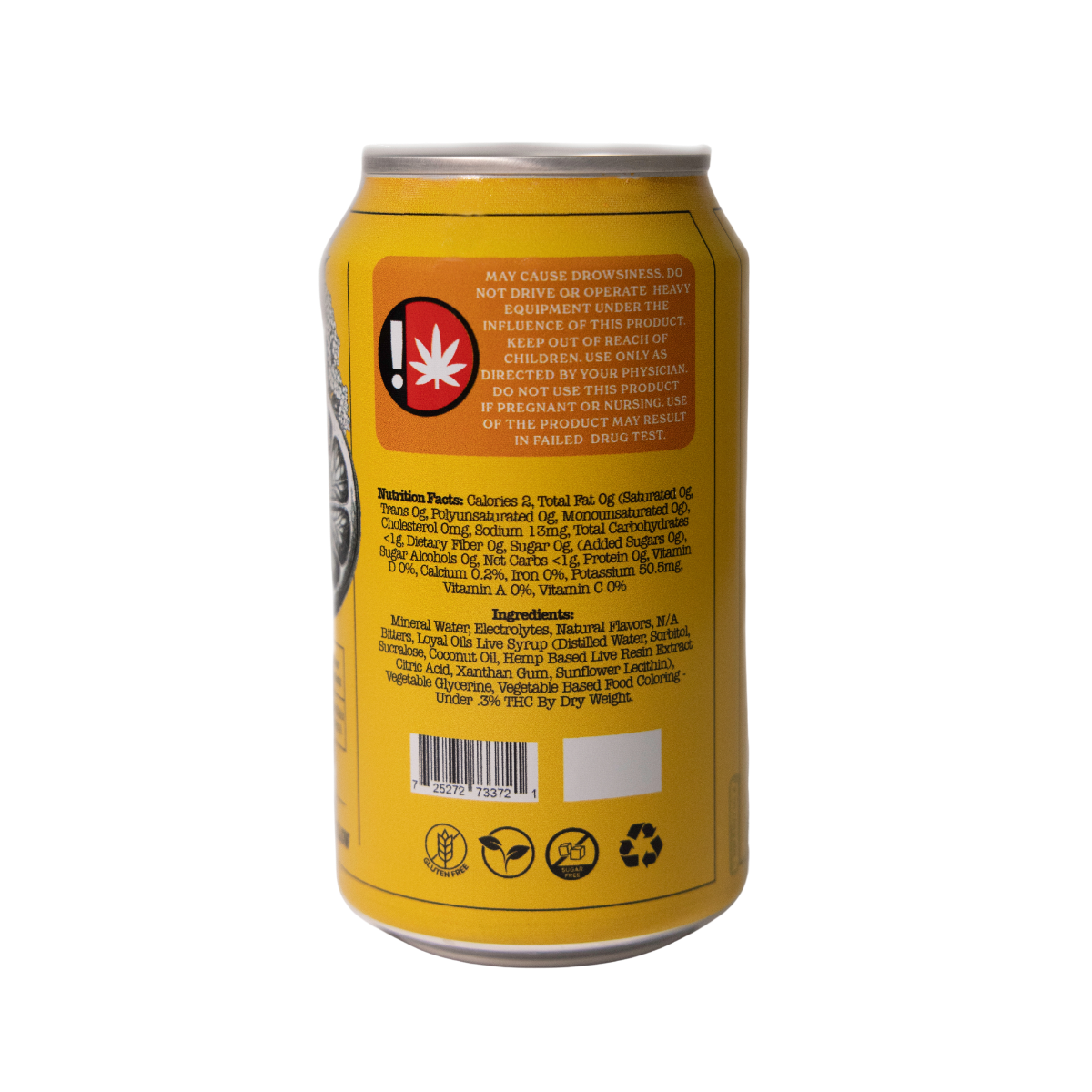 Loyal Oils Delta 9 THC Live Resin Infused Drink 12 oz. - 10mg