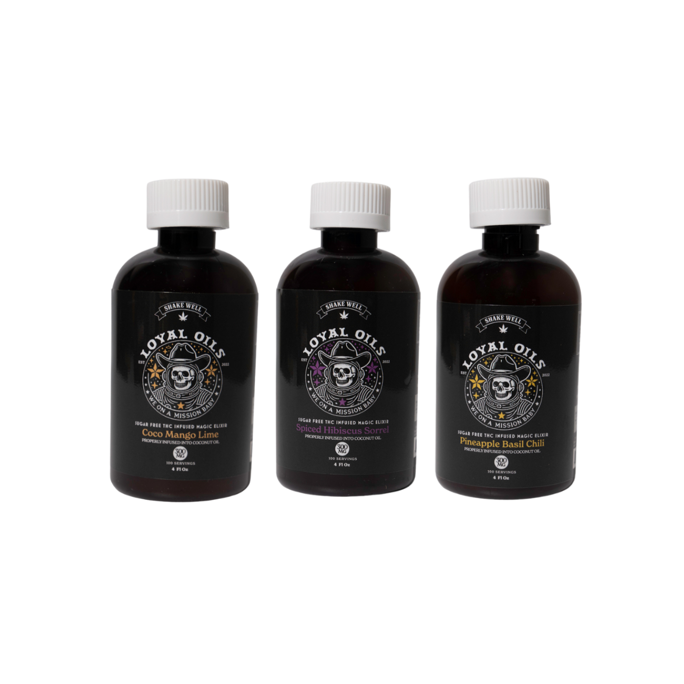 Loyal Oils Coconano Infused Delta 9 THC Sugar Free Magic Elixir Seasonal Flavors - 300mg