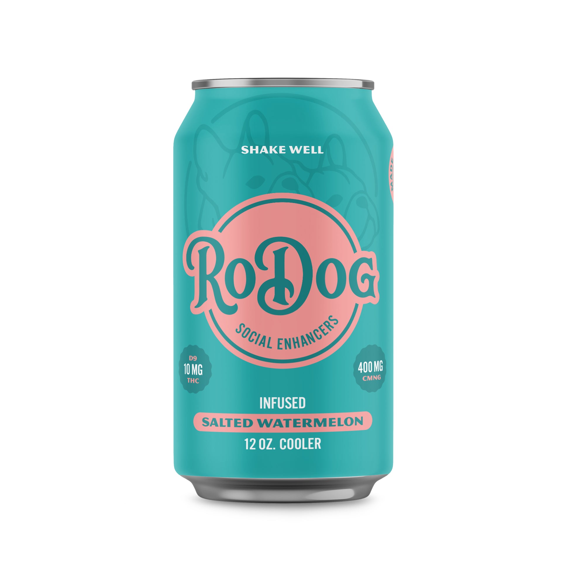 RoDog Strain Specific Live Resin + Adaptogens Cooler - 12oz - 10mg D9 THC