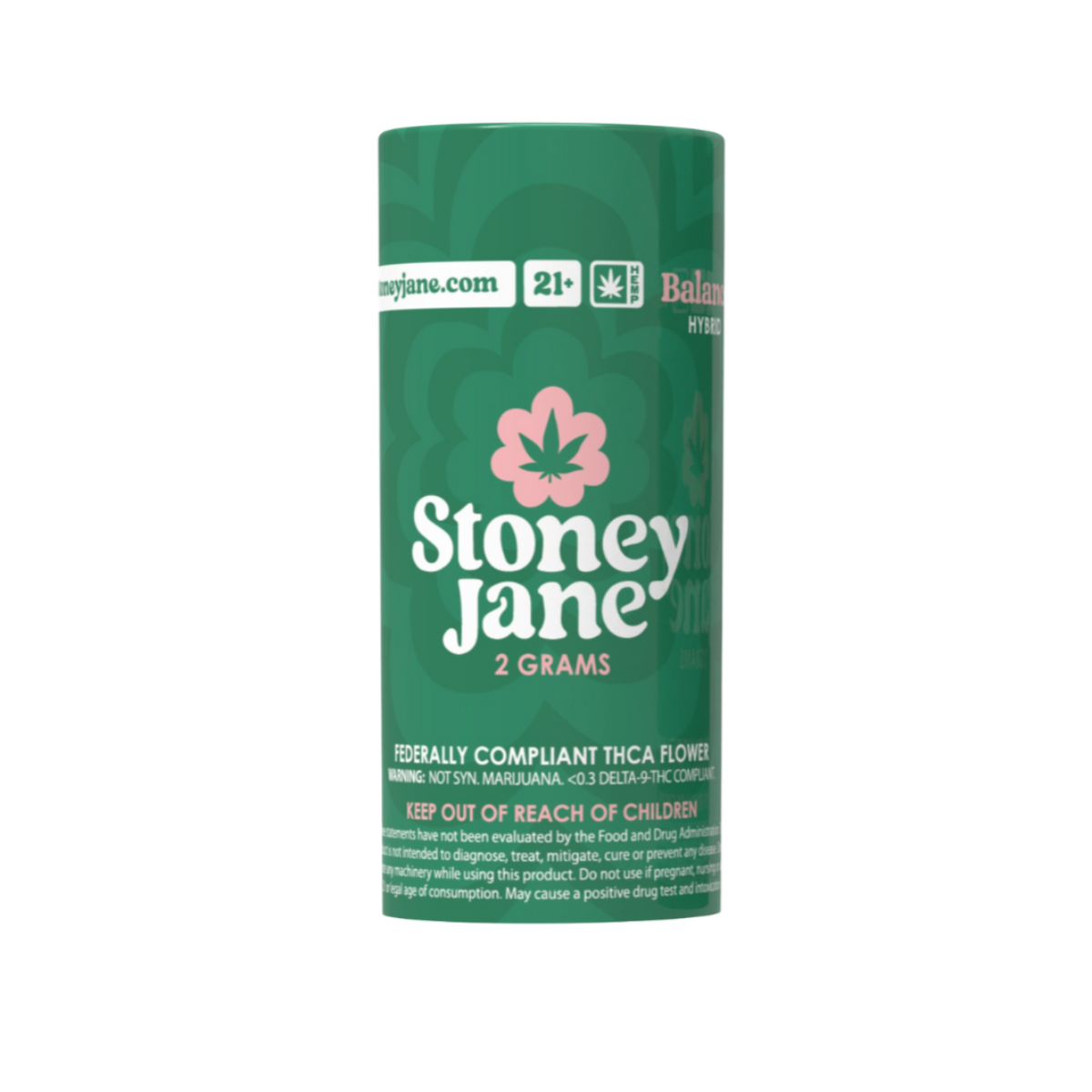 Stoney Jane Dub - High THCA Flower 2 Grams - Hybrid - Balance
