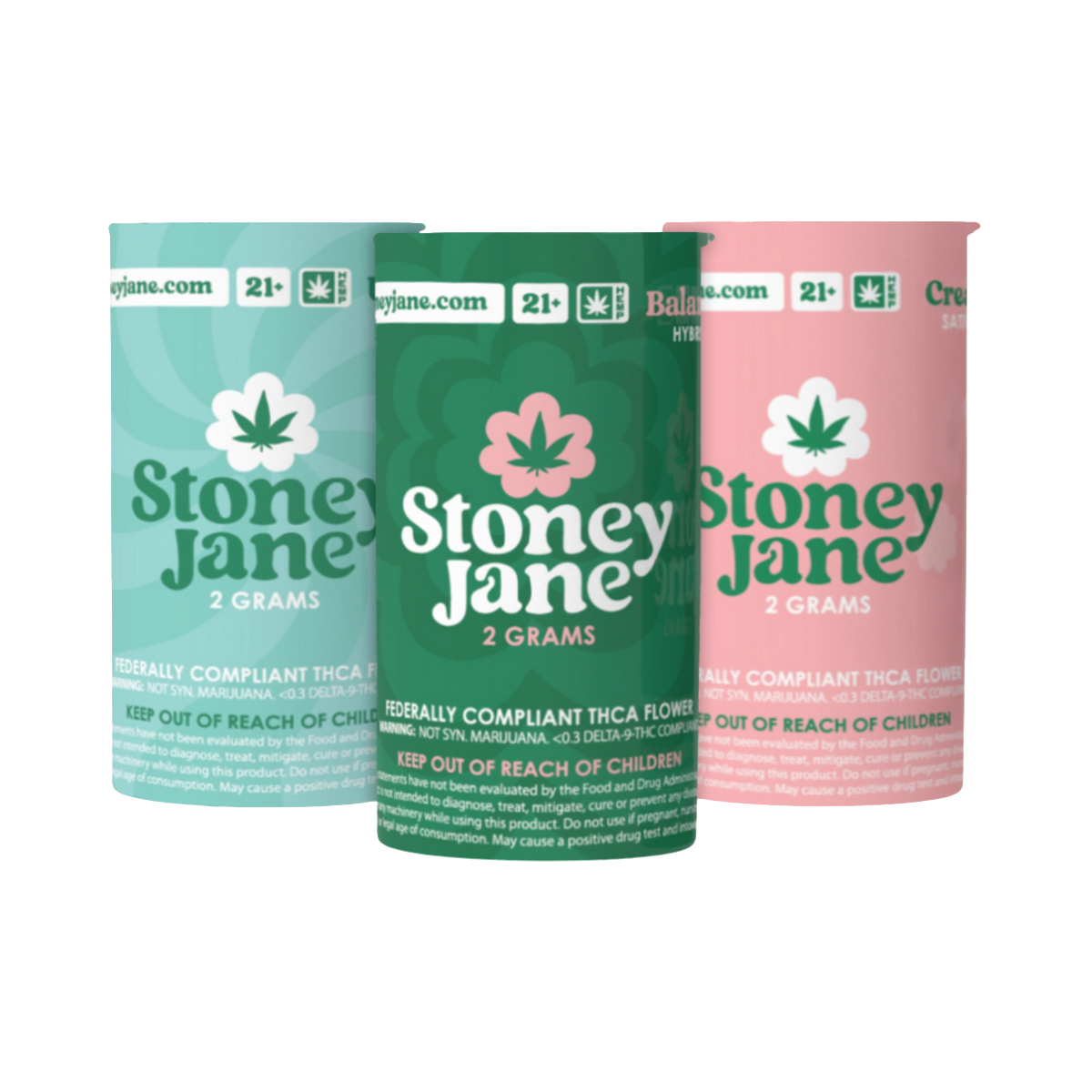 Stoney Jane Dub - High THCa Flower 2 Grams - Indica - Unwind