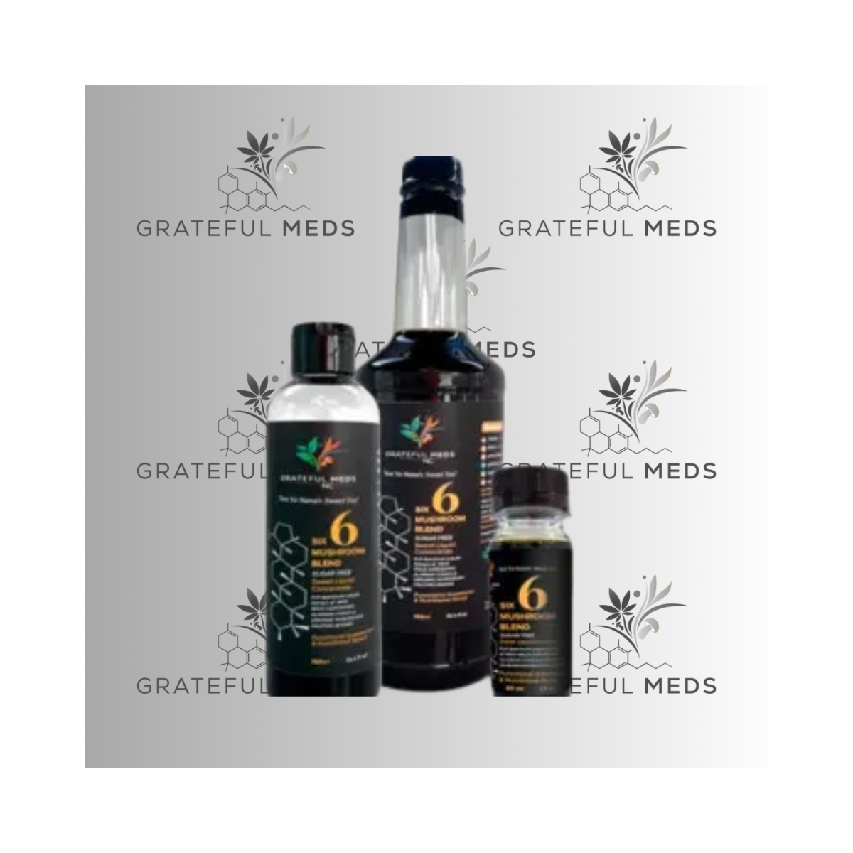Grateful Meds NC - Functional Mushroom Blend Juice - Functional - NotYaNana&