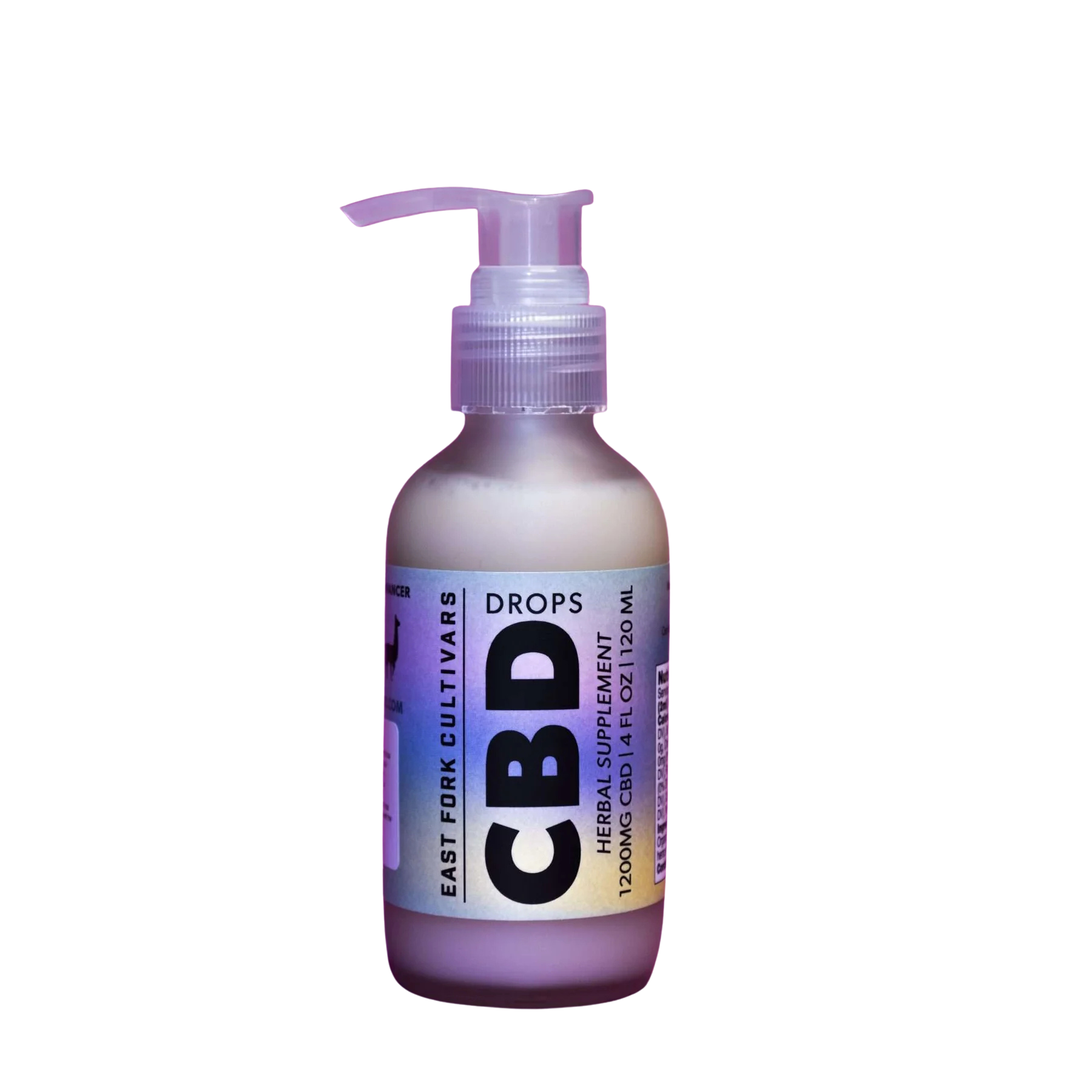 East Fork Cultivars Organic Full Spectrum Beverage Enhancer - 1200mg CBD Drops