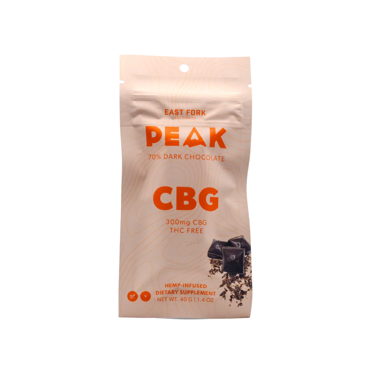 East Fork Cultivars - Chocolate Bar - 300mg - THC Free