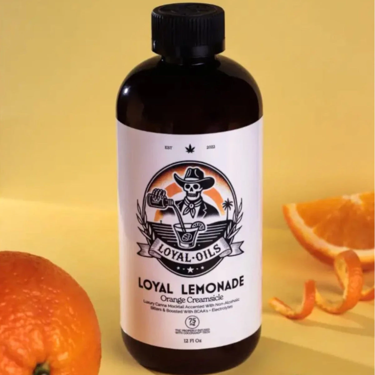 Loyal Oils Lemonade Coconano Infused Delta 9 THC Sugar Free - 75mg Orange Creamsicle