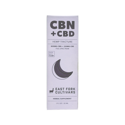 East Fork Cultivars Organic Full Spectrum Tincture 800mg CBN + 200mg CBD