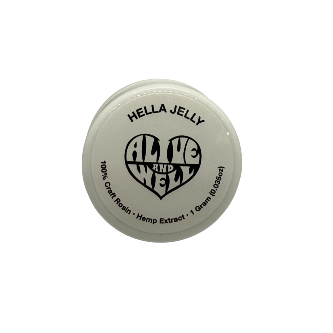 Alive and Well THCA Rosin Concentrate Dabs - 1 Gram
