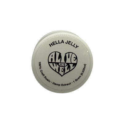 Alive and Well THCA Rosin Concentrate Dabs - 1 Gram