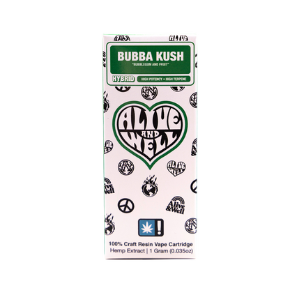 Alive &amp; Well THCa Live Resin 510 Vape Cart - 1 Gram - Hybrid
