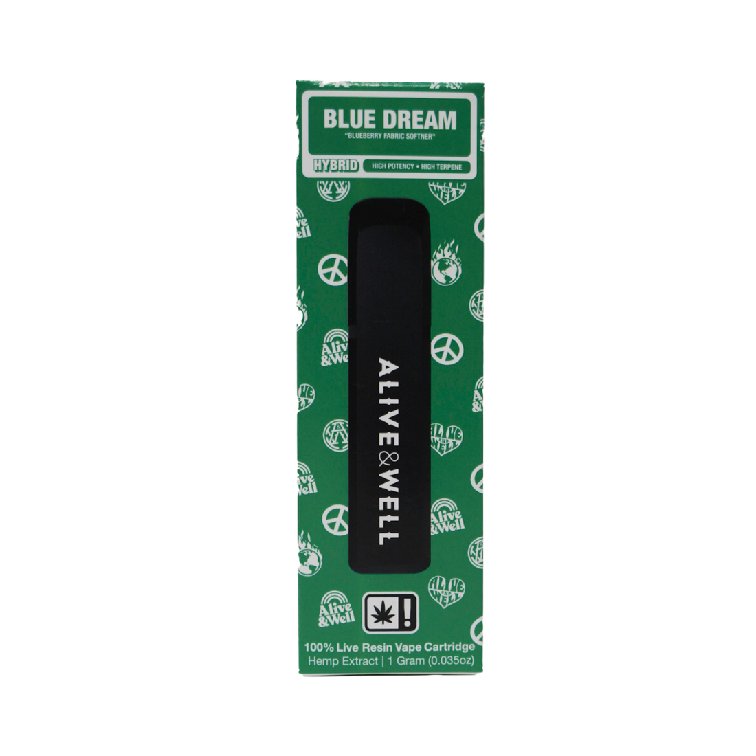 Alive &amp; Well THCA Live Resin All-in-One - 1 Gram - Hybrid