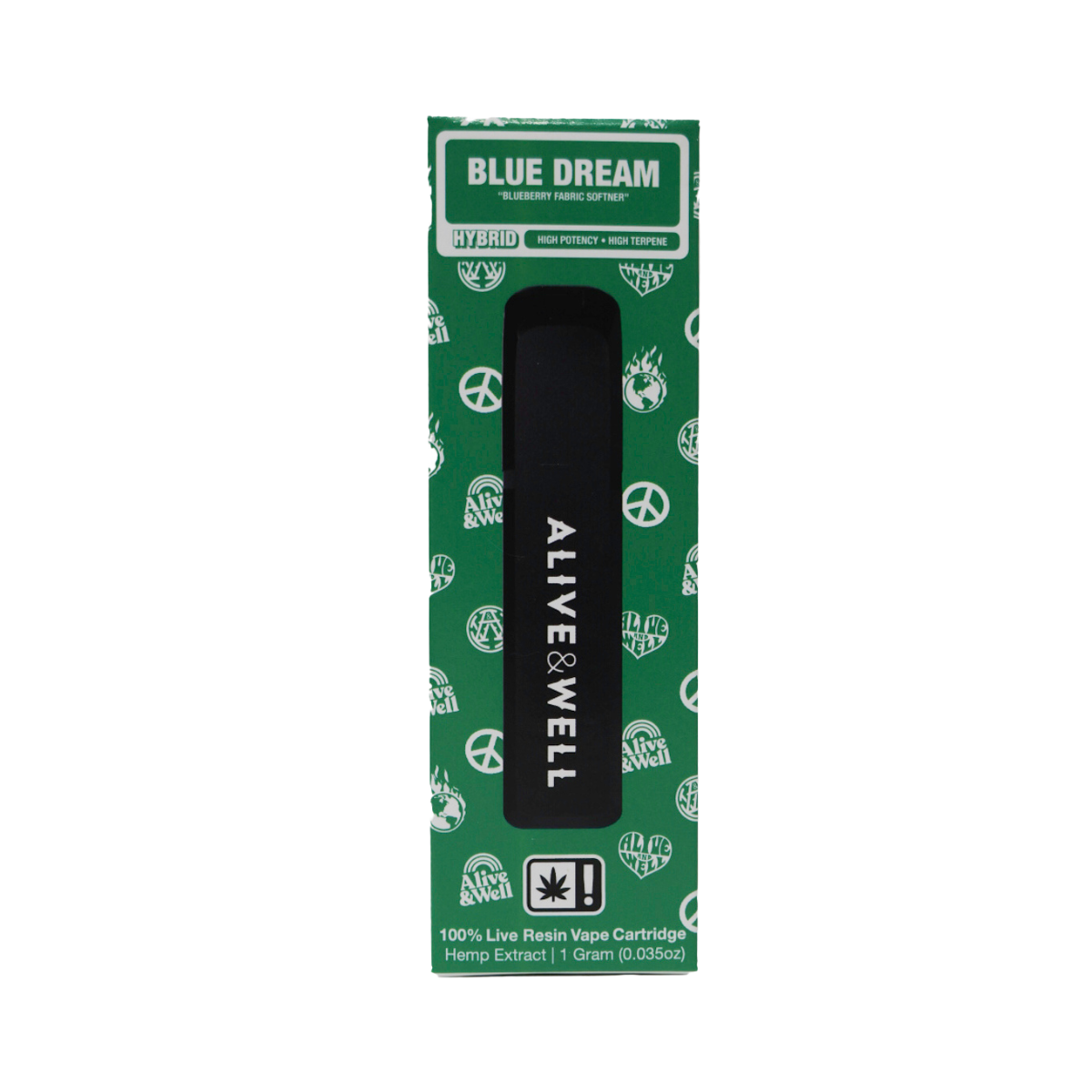 Alive &amp; Well THCA Live Resin All-in-One - 1 Gram - Hybrid