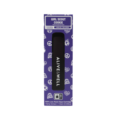 Alive &amp; Well THCA Live Resin All-in-One - 1 Gram - Indica