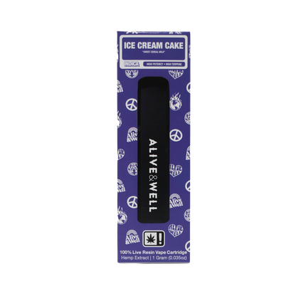 Alive &amp; Well THCA Live Resin All-in-One - 1 Gram - Indica