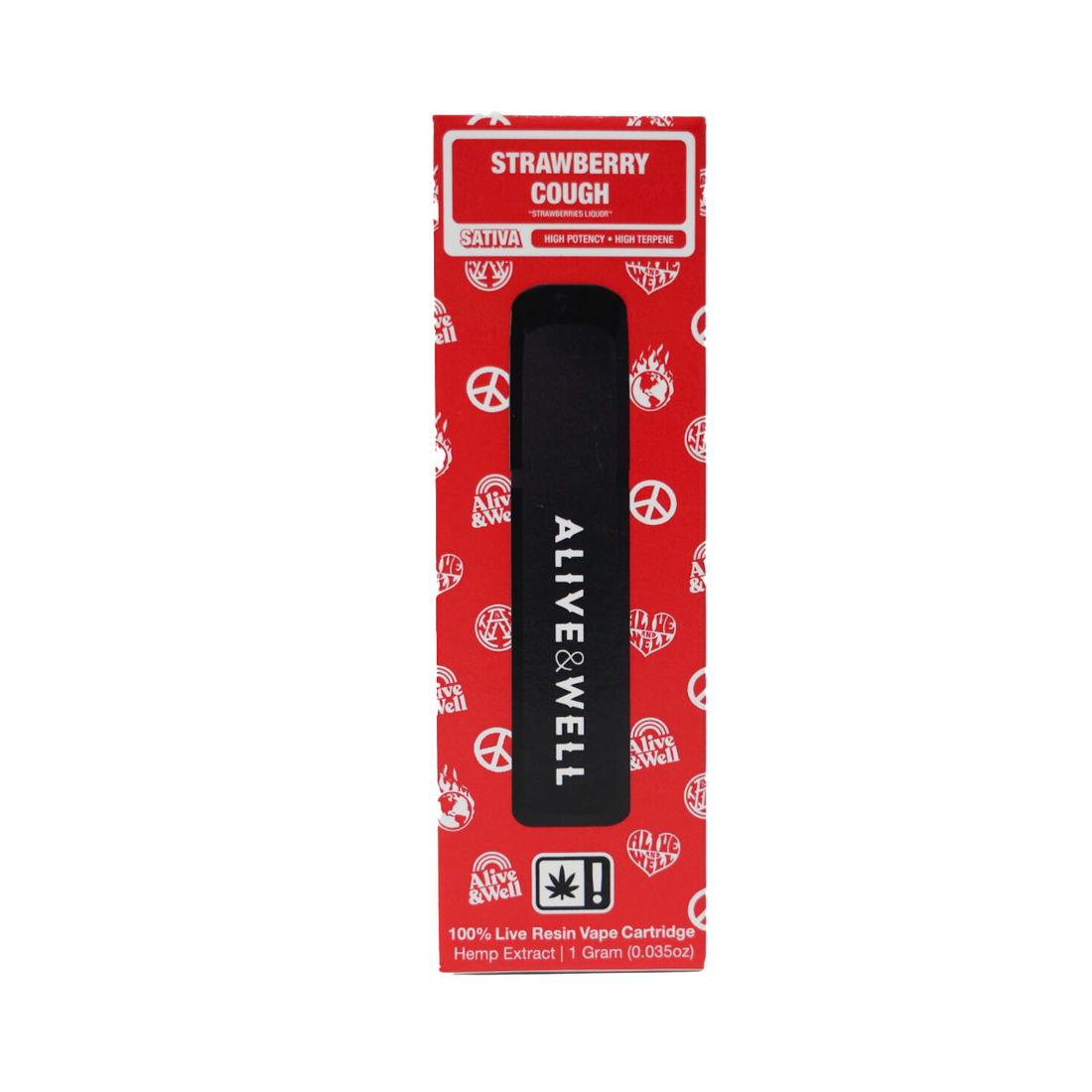 Alive &amp; Well THCa Live Resin All-in-One - 1 Gram - Sativa