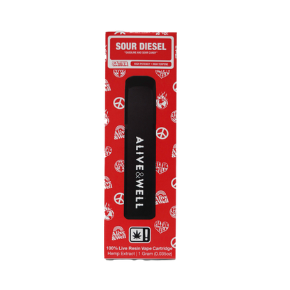 Alive &amp; Well THCa Live Resin All-in-One - 1 Gram - Sativa