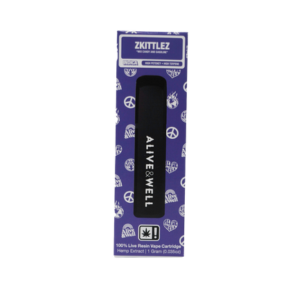 Alive &amp; Well THCA Live Resin All-in-One - 1 Gram - Indica