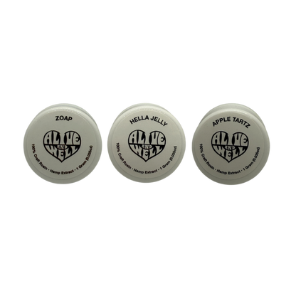 Alive and Well THCA Rosin Concentrate Dabs - 1 Gram