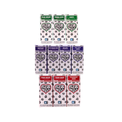Alive and Well THCA Live Resin 510 Vape Cart - 1 Gram