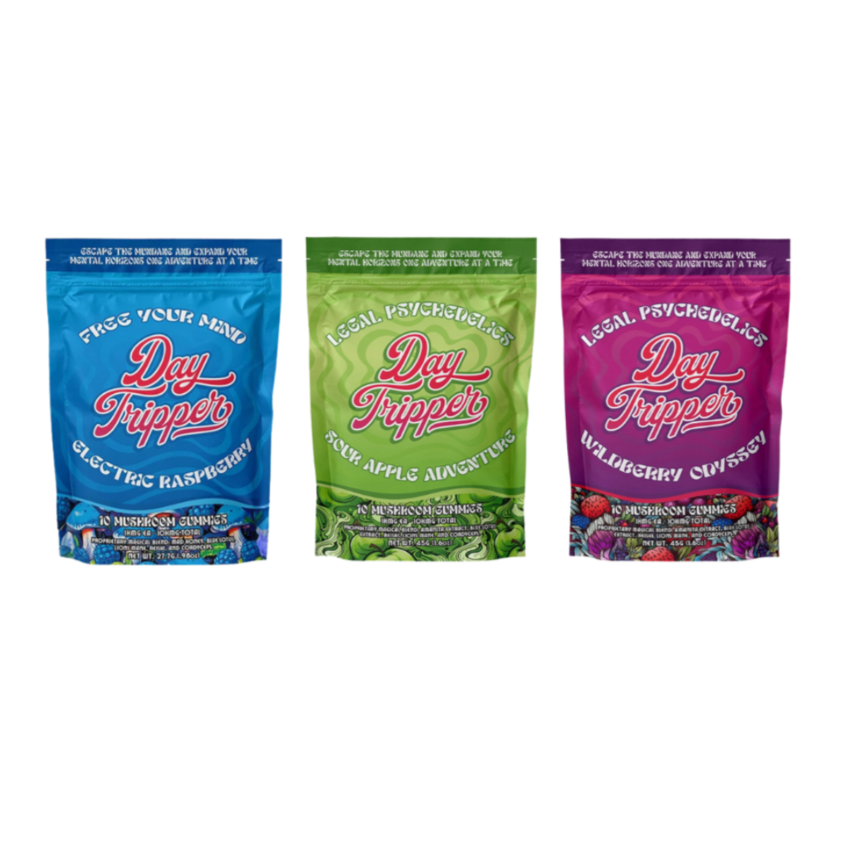 Day Tripper Mushroom Gummies - 10 Count