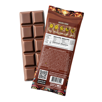 Daytripper Mushroom Chocolate Bar Milk Chocolate