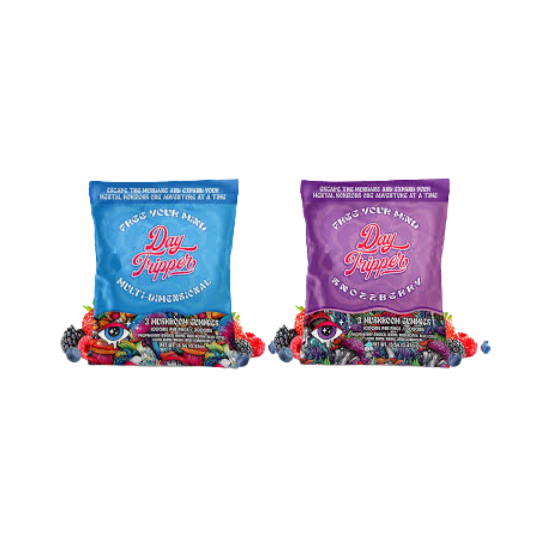 Day Tripper Mushroom Gummies - Travel Pack - 3 Count