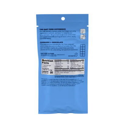 East Fork Cultivars - Chocolate Bar - 200mg CBD - Full Spectrum