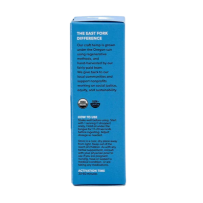 East Fork Cultivars Organic Full Spectrum CBD Oil 1000mg