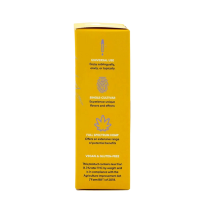 East Fork Cultivars Organic Full Spectrum CBD Oil 1000mg
