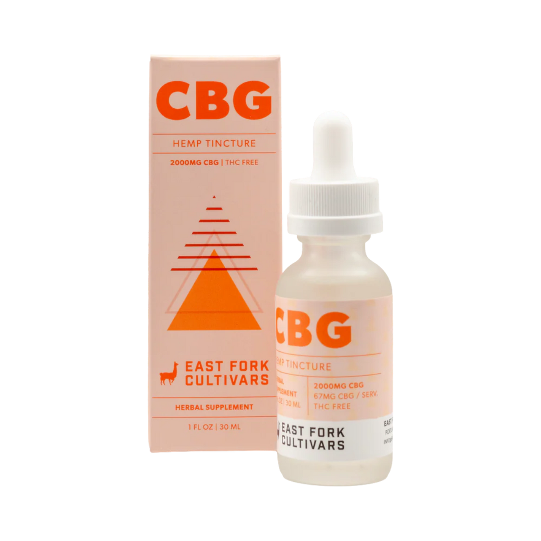 East Fork Cultivars THC Free Tincture 2000mg CBG
