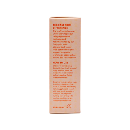 East Fork Cultivars THC Free Tincture 2000mg CBG