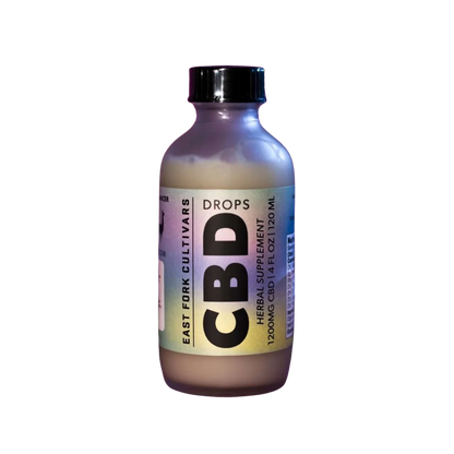 East Fork Cultivars Organic Full Spectrum Beverage Enhancer - 1200mg CBD Drops
