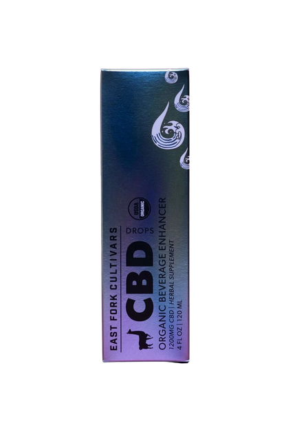 East Fork Cultivars Organic Full Spectrum Beverage Enhancer - 1200mg CBD Drops