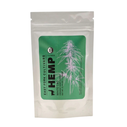 East Fork Cultivars Organic CBG Hemp Flower - White CBG