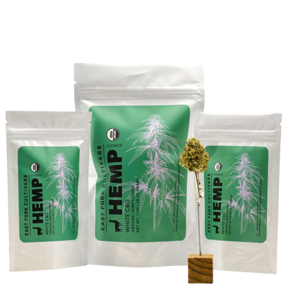 East Fork Cultivars Organic CBG Hemp Flower - White CBG